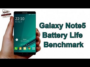 Samsung Galaxy Note 5 Battery Life Benchmark