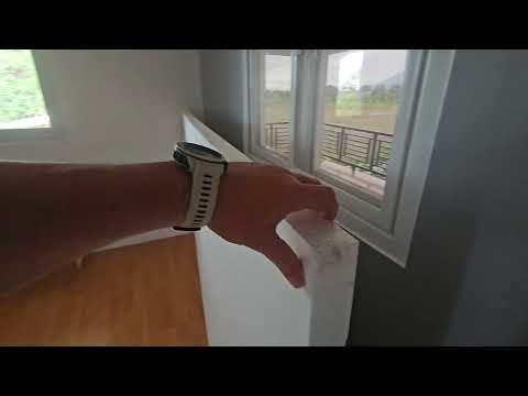 Evaluating Styrofoam sheets for ceiling insulation