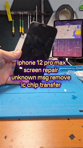 iPhone 12 Pro Max Screen Repair and IC Chip Transfer