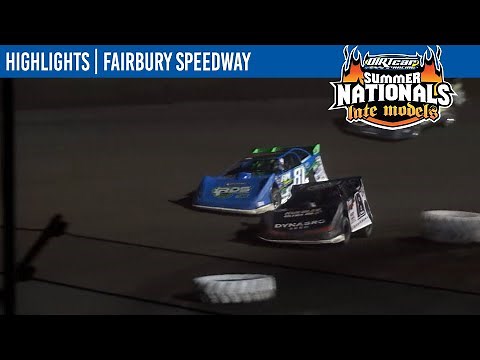 DIRTcar Summer Nationals Late Models Fairbury Speedway June 19, 2021 | HIGHLIGHTS