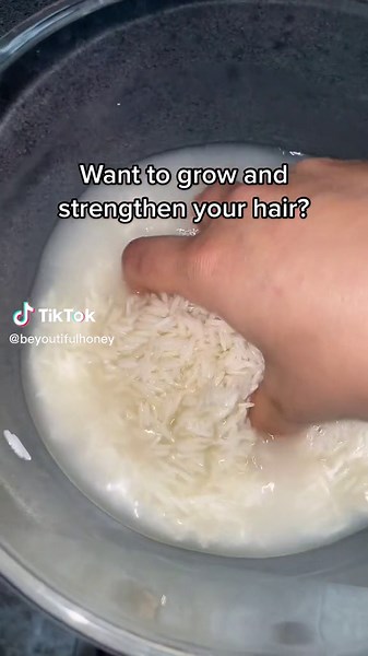 DIY Rice Water Hair Growth Spray Tutorial