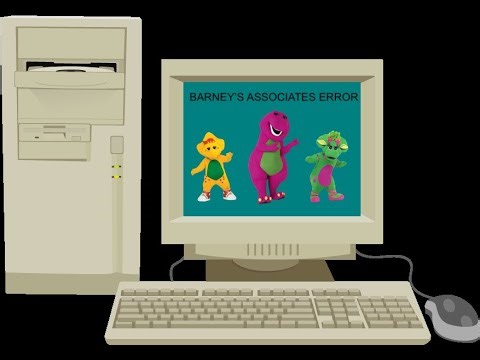 Barney's Associates Error on Windows 98 Desktop (15+ ONLY)