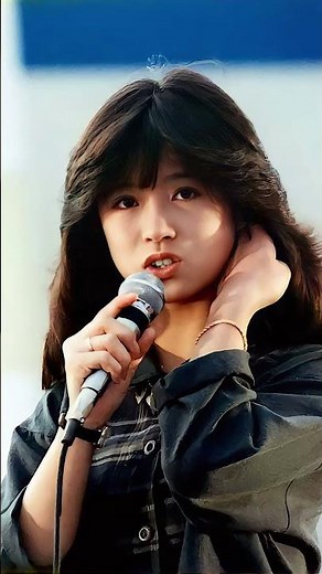 昭和レトロ写真集｜かわいい中森明菜の青春ショット📸✨#昭和レトロ #懐かしい #aestheticvideo #RetroJapan #citypop #nostalgia #昭和歌謡