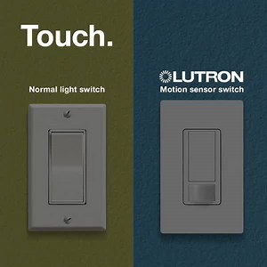 Get the lights just by walking into a room with Lutron hands-free motion sensors. Perfect for high-touch & high-traffic areas. | Lutron Electronics