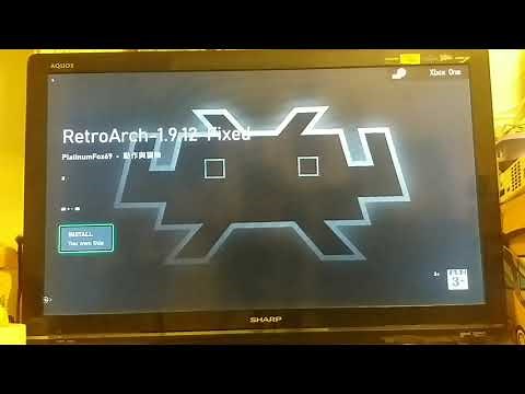 XBOX ONE安裝Retroarch模擬器，新方法完全免費！！不需要開發者模式，適用Xbox series x/s , xbox install retroarch for free