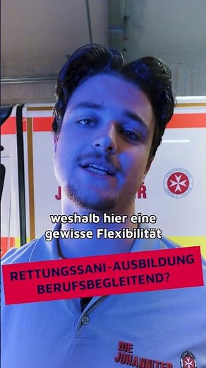 FragDenSani - Kann ich berufsbegleitend im Rettungsdienst durchstarten?
