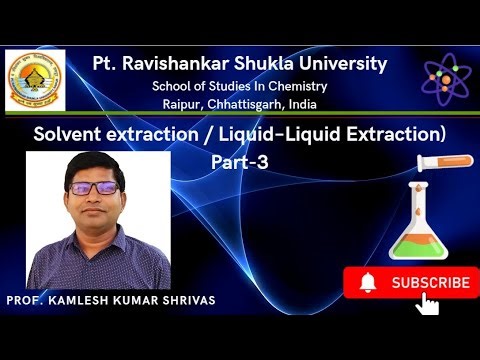 Solvent Extraction Part 3