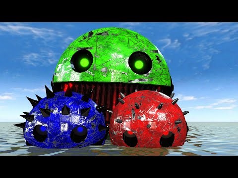 Robot Pacman vs Cartoon Cat vs Ms Pacman vs Monster Pacman 22