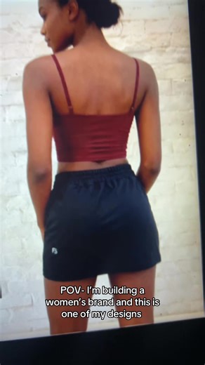 POV- I’m building a women’s brand and this is one of my designs | ESTER STUDIOS — women’s clothing brand #fyp #fashiontiktok #clothingbrand #fit #xyzbca