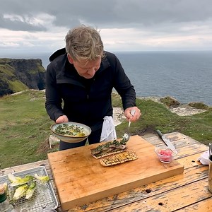 733K views · 7.4K reactions | Atop the Cliffs of Moher I'm cooking up a Lamb Sandwich like never before. Using local Irish lamb, I attempt to finally use the Lamb Sauce to create the ultimate Idiot Sandwich. Will I succeed? Catch Uncharted on National Geographic TV Monday at 9/8c and stream new episodes Tuesday on Hulu & Disney+ | Gordon Ramsay | Facebook