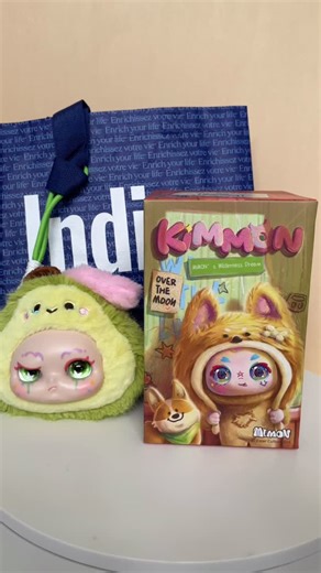 Toy Tiny Blog 💕 on Instagram: "✨ GIFTED ✨ Get lost in a dreamscape with Over the Moon by Kimmon. 🐼 Each mystery doll channels a little bit of wonder, with soft textures, nature-inspired details and that signature Kimmon magic. 👉 Find them at indigo.ca/kimmon @indigo @incredible.play #kimmon #overthemoon #plushies #indigofinds"