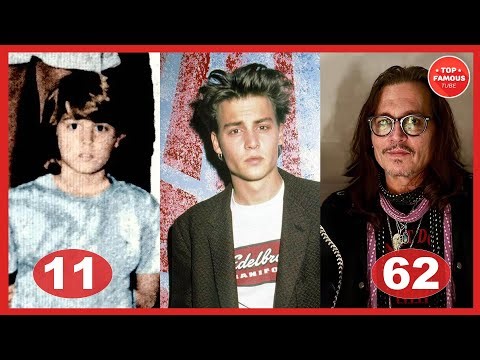 Johnny Depp Through the Years ⭐ Transformation From 9 to 62 Years Old