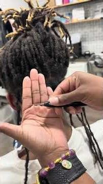 Howtodo a loc repair using the crochet method #locrepair #crochetlocs #locretwist #loctutorial #fyp