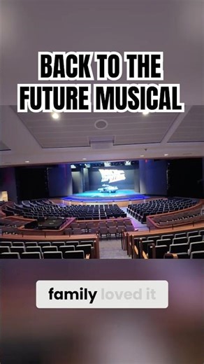 Back to the Future Musical on Star of the Seas