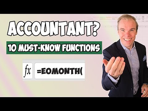 Excel for Accounting - 10 MUST KNOW Excel Functions