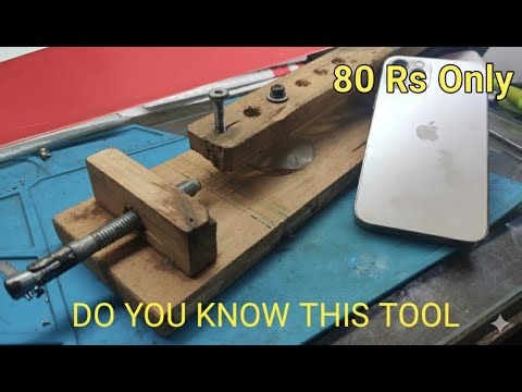 Can You Open iPhone Screen Safely for Just $1? | Homemade Display Opener Tool#smartphone #repair