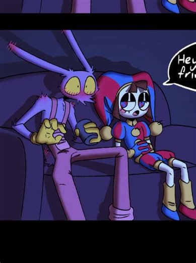 Art: @/GiGiCrazyDraws On Twitter Jax: me Pomni: @Peanutizsilly Sonic: @PLUSHXTOON #TADCPomni #TADCJax #FunnyBunny #comicdub