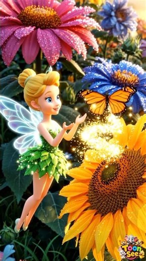 🧚‍♀️ Tinker Bell Saves a Lost Butterfly 🦋✨ | Magical Fairy Tale for Kids