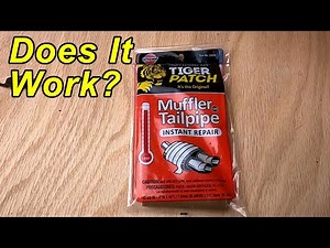 Will Muffler Tape Fix This Pipe?