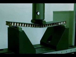 ASTM C393 - Bend Testing Sandwich Composites
