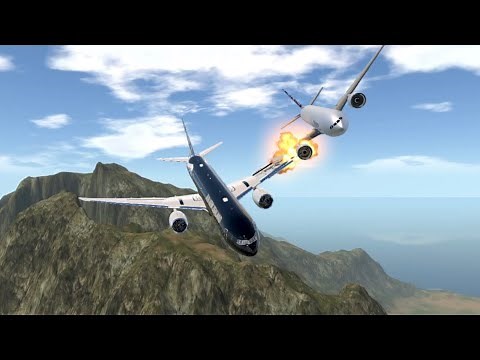 Mid-Air Collision compilation in SimplePlanes #2
