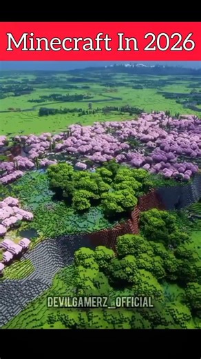 Minecraft In 2026 😍 #realisticminecraft #shorts