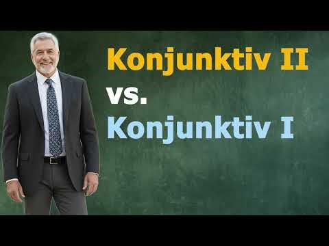 🤗 A2-B1 Conjunctive I vs. Conjunctive II – What's the Difference? An Explanation for Beginners