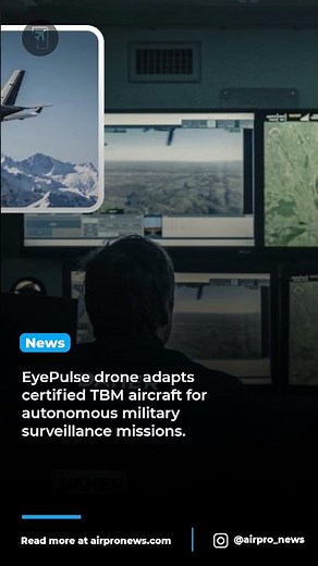Daher and Thales unveil rapid-flight EyePulse MALE drone prototype