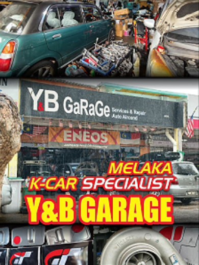 Servis Kereta Profesional di Y&B Garage Melaka