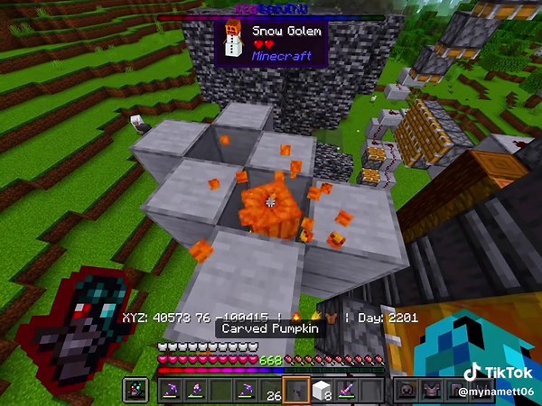 Minecraft PE: 100% Automatic Wood Farm Guide