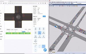 OpenATC虚拟环境系列视频方案-定周期控制效果展示（Vissim）