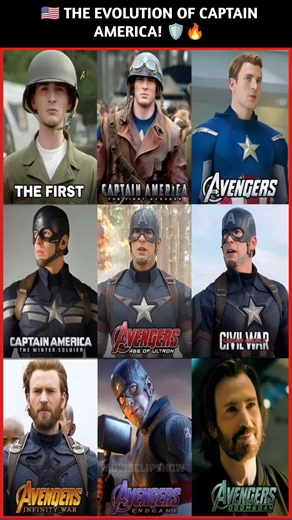 CAPTAIN AMERICA THROUGH THE YEARS 🇺🇸🔥 | From The First Avenger to Avengers: Doomsday! 😱