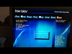 Cara Setting FOX BIOS AMI FOXCONN