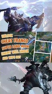 How to Unlock Franco's Long Hook Cheat Trick! INSANE Range 😱 | Mobile Legends" Shundjaw