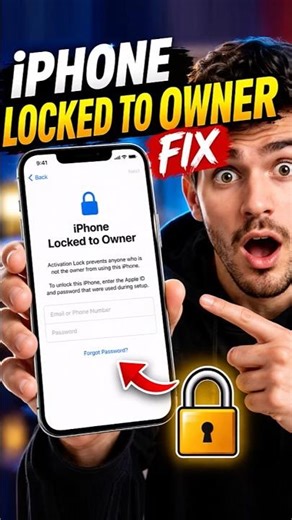 iPhone Locked to Owner? 😳 10s Fix 🔓