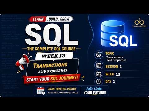 Transactions ACID properties