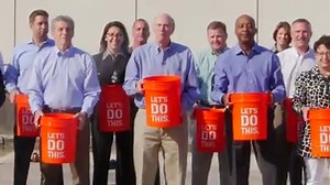 The Home Depot CEO, Frank Blake, and his leadership team took the ALS #IceBucketChallenge and nominated Paul Bowers, CEO of Georgia Power. | The Home Depot