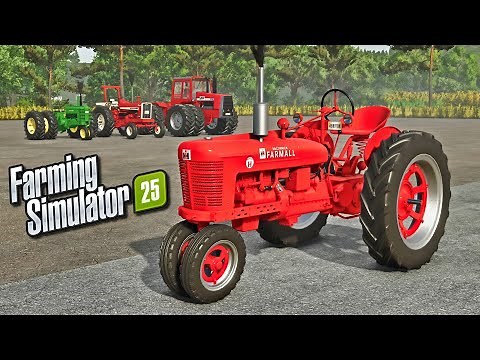 New Mods - Classic Farmall, John Deere, & International Tractors! | FS25