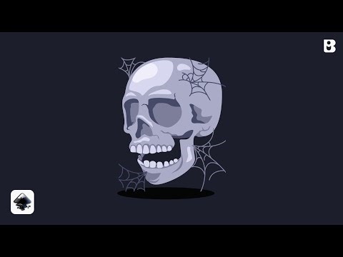 Tutorial make skull illustration with inskcape