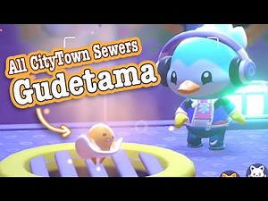 Complete Guide to All CityTown SEWERS Gudetama Locations in Hello Kitty Island Adventure