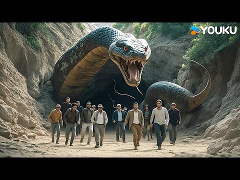 A giant snake flew out of the cave and scared everyone! | Metamorphosis | YOUKU MONSTER MOVIE