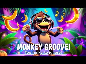 3D Monkey Dance Party 🐒🎶 | You Won’t Stop Watching