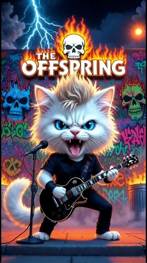 Move over, top charts 📊—the definitive viral music moment 🎵 of 2026 is here, and it’s brought to you by a band of chaotic kitty cats 🐱🐾. This isn't just another funny internet meme 😹; this is a purr-fectly raw cover 🎸 of The Offspring's iconic anthem,