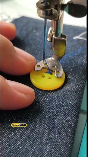 How to Sew a Button for Beginners (Quick & Neat Tutorial) #howtosew #sewingtips #diysewing