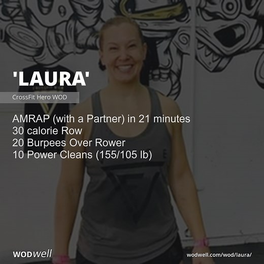 "Laura" Workout, CrossFit Hero WOD | WODwell