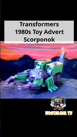 Transformers Scorponok Decepticons Triple Changer Toy Commercial