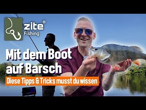 Erfolgreiches Barschangeln vom Boot mit Zite Fishing: Tipps & Tricks von Drop Shot bis Texas Rig