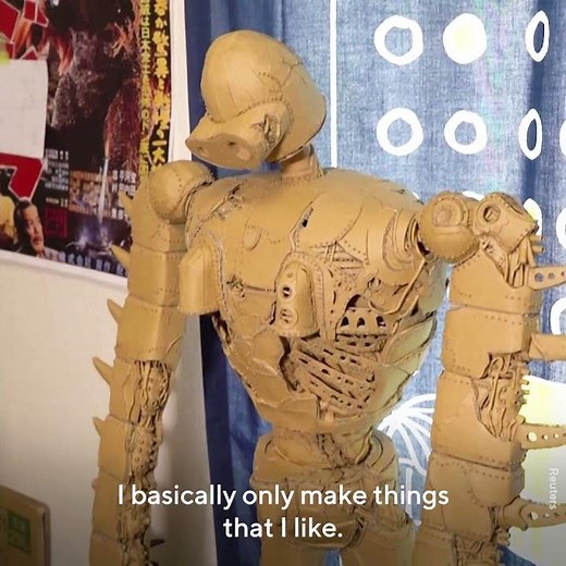 This Japanese Woman Transforms Old Cardboard Boxes Into Lifelike Sculptures And It’s Incredible