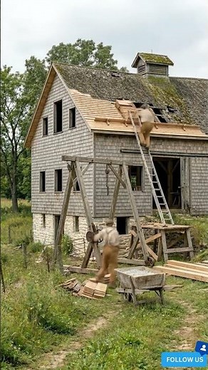 "Abandoned 100-Year-Old Barn Restoration - Complete Transformation Before & After"
