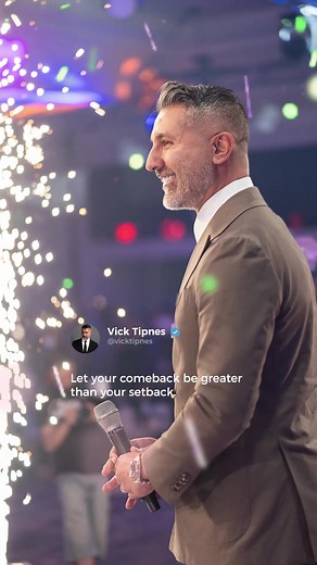 Let your comeback be greater than your setback. 🚀 #success #mindset #maxlife | Vick Tipnes